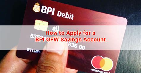 bpi savings account online application